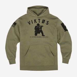 Viktos Men's Tactical Olive Hoodie